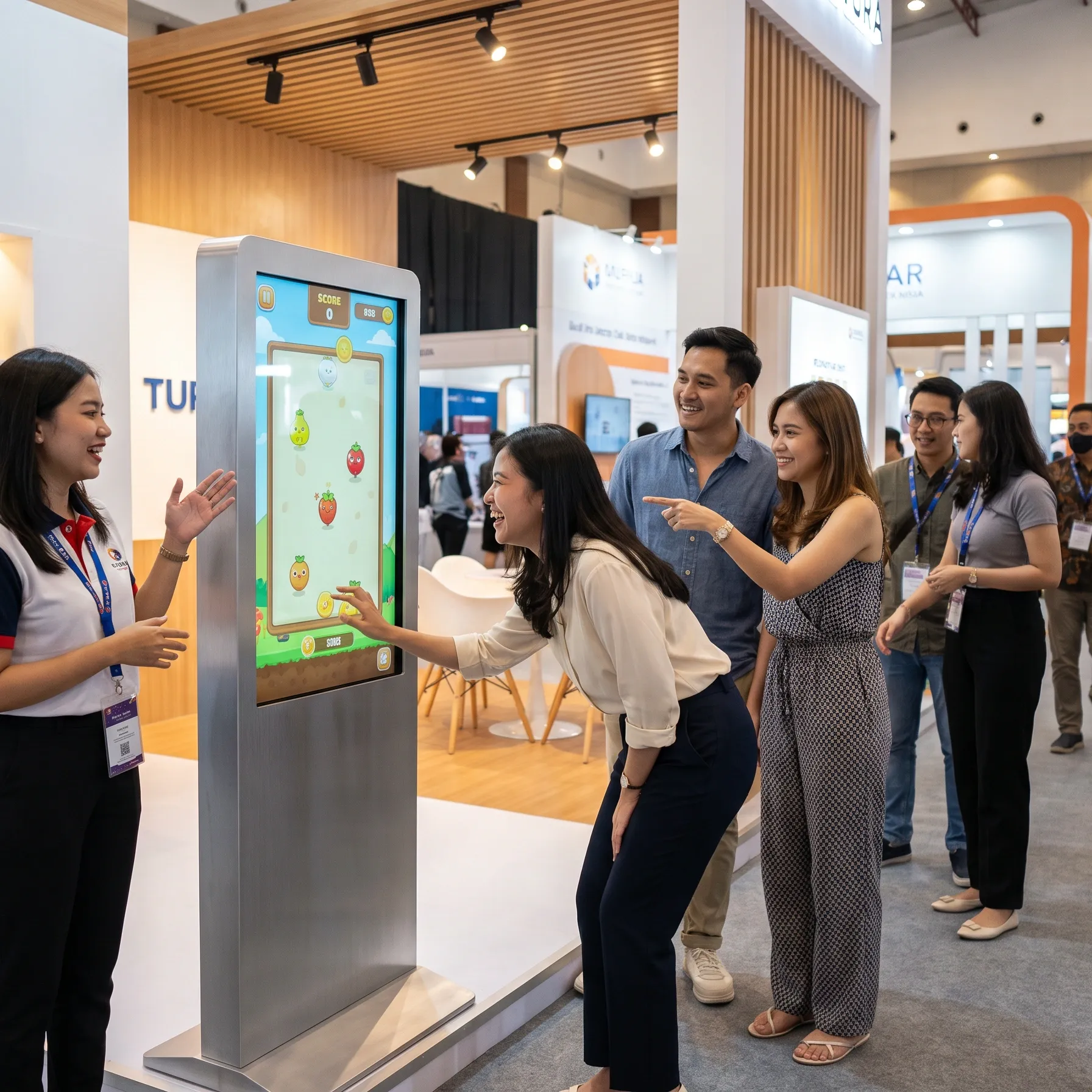 Ingin Booth Pameran Ramai? Sewa Games Interaktif Sekarang!